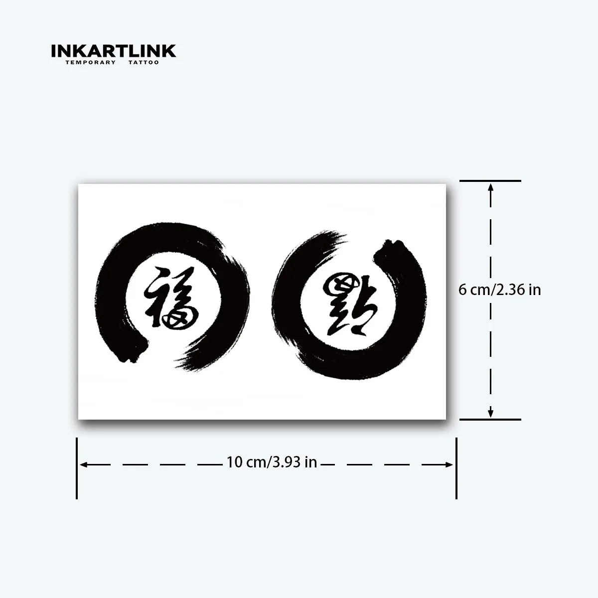 Good Fortune Temporary Tattoo,Lasts To 15 Days New Technology Magic Waterproof Semi Permanent Sticker.