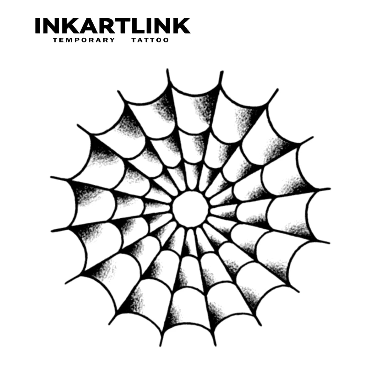 A Large Spider Web Temporary Tattoo,Lasts To 15 Days New Technology Magic Waterproof Semi Permanent Sticker.