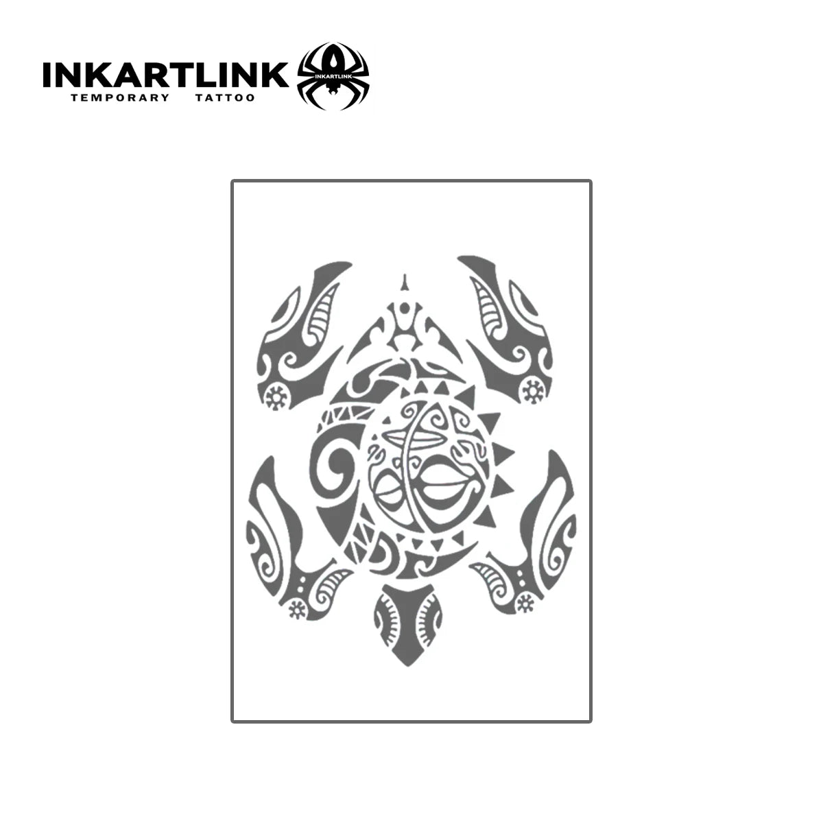 3 pcs Turtle Totem Temporary Tattoo,Lasts To 15 Days New Technology Magic Waterproof Semi Permanent Sticker.