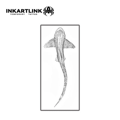INKARTLINK Jumping Dolphin Tattoo Stickers | Beach Party Waterproof for 15 Days | Clavicle and Ankle Ocean Stickers | Sunshine V