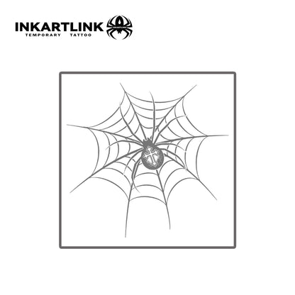 Spider Temporary Tattoo,Lasts To 15 Days New Technology Magic Waterproof Semi Permanent Sticker.