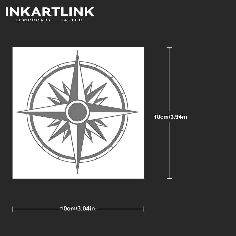 Gear Temporary Tattoo,Lasts To 15 Days New Technology Magic Waterproof Semi Permanent Sticker.