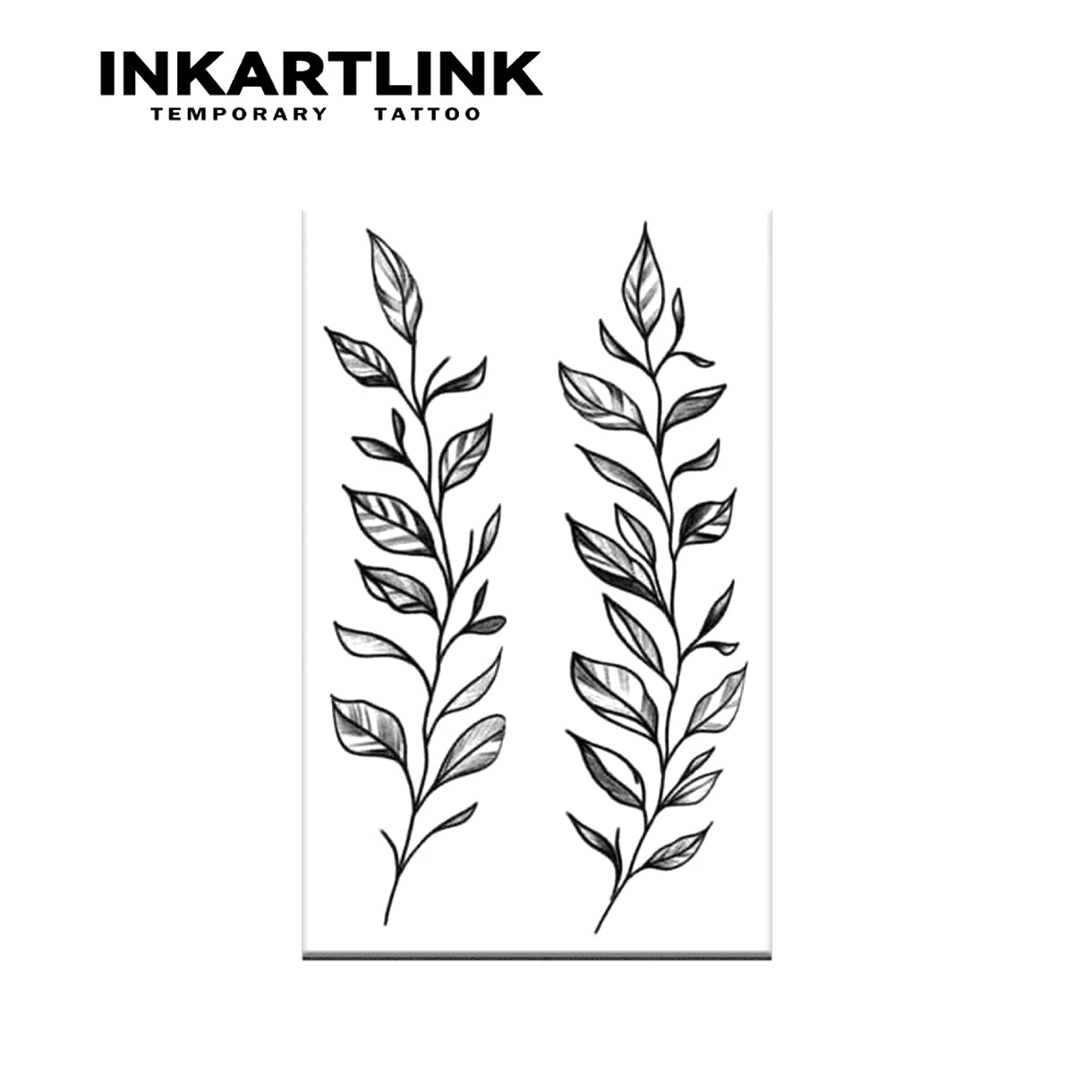 Vine Leaves Temporary Tattoo,Lasts To 15 Days New Technology Magic Waterproof Semi Permanent Sticker.