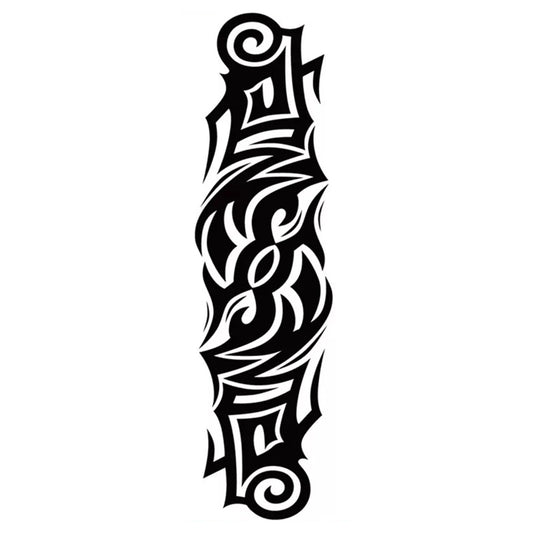 Tribe Style Arm Band Temporary Tattoo,Lasts To 15 Days New Technology Magic Waterproof Semi Permanent Sticker,For Men's Sleeve T