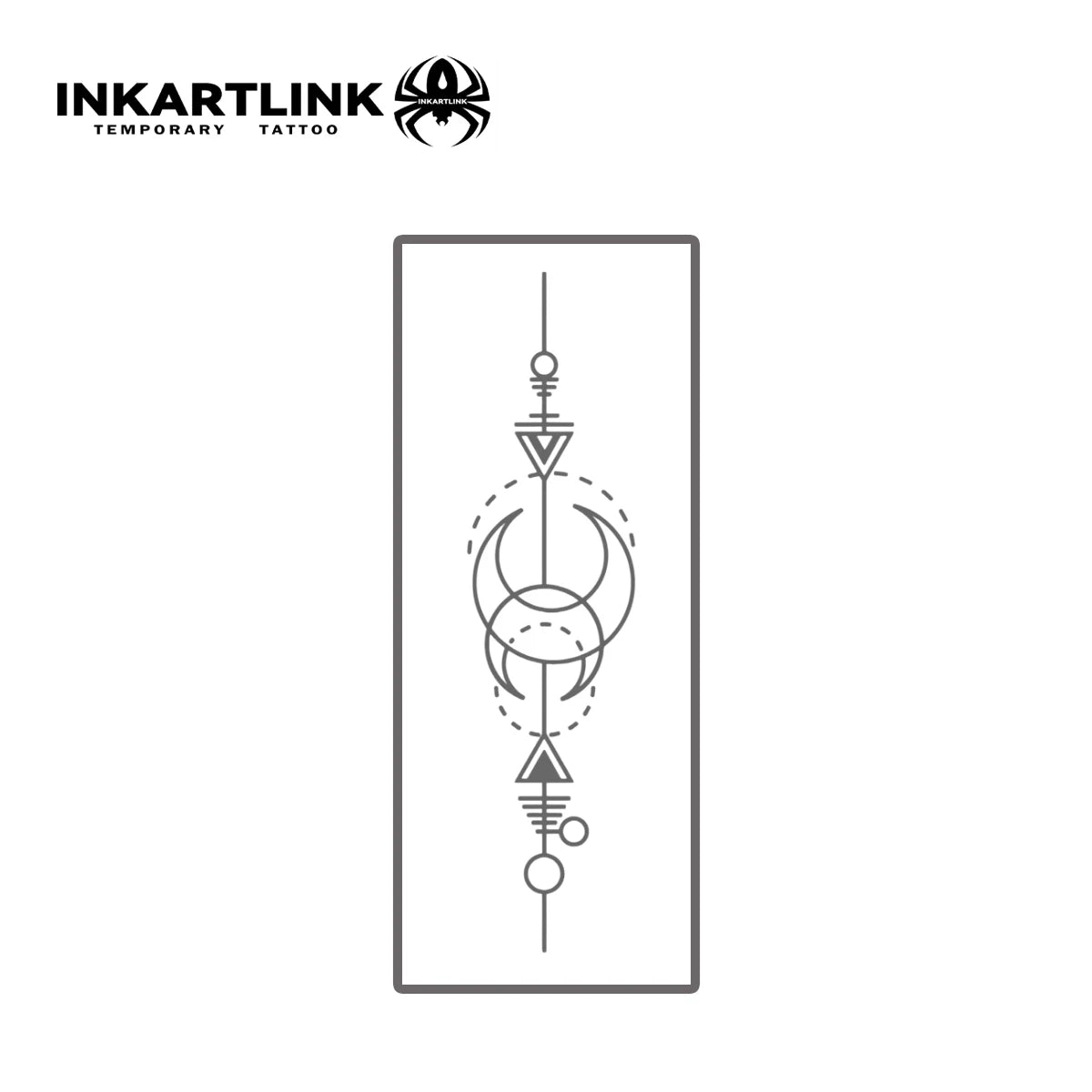 Moon temporary tattoo sticker, waterproof magic tattoo, lasts to 15 days fake tattoo, semi permanent tattoo